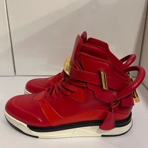 Buscemi High Top Luxury Sneaker . Made In Italy. MENS 12 US, 45 EU